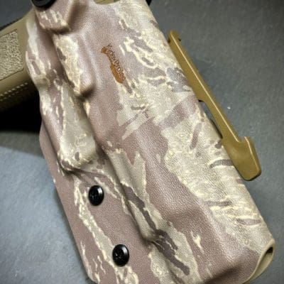 holster kydex pour pistolet et arme à feu