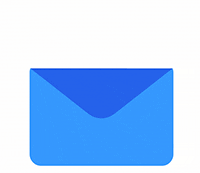 Icône animée représentant une enveloppe pour contacter KydexProtec